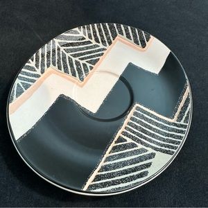 90s Sango The Larry Laslo Collection in Dimension Oval Saucer Plate